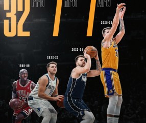 开云APP-历史至今仅东契奇&amp;乔丹做到过赛季场均32+7+7 其中东契奇3次达成